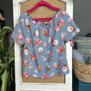 Girls 6 flower blouse Speed Limit